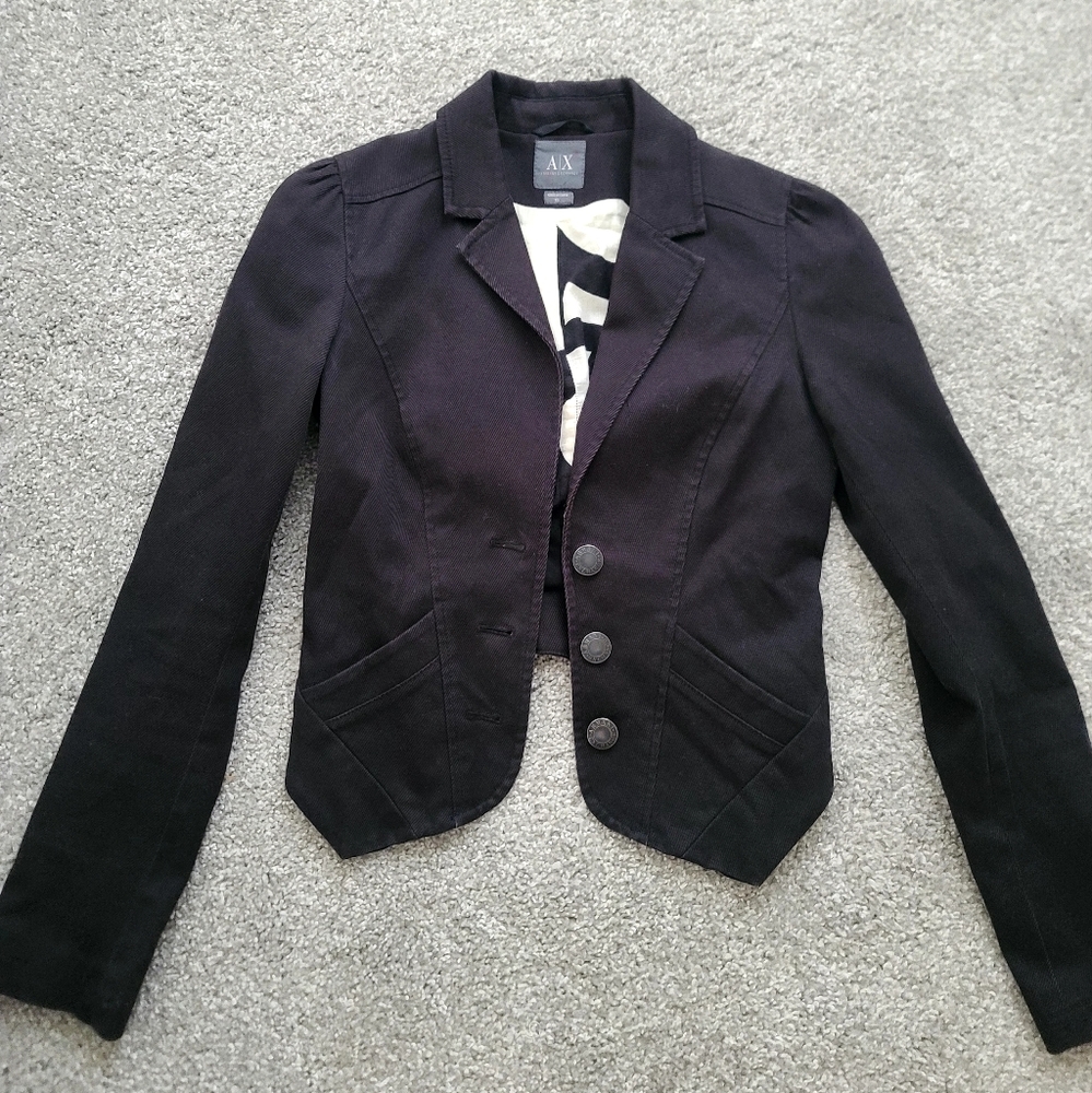 Vintage Armani Black Jacket